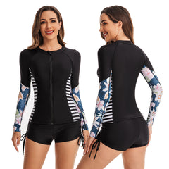 2024 NEW Surfing Swimming Shirts with Bottom