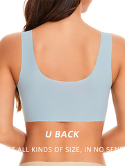 Minimizer Mesh CrossOver Wireless Bra with Cooling