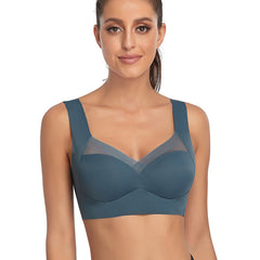 Minimizer Mesh CrossOver Wireless Bra with Cooling