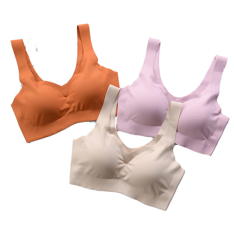 Push-up Breathable Sports Comfort Bra Pure